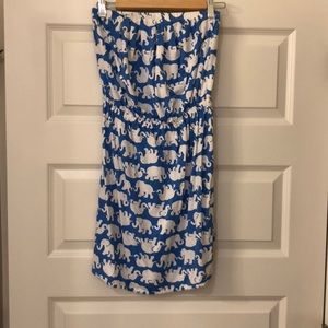 Lily Pulitzer elephant swim suit coverup